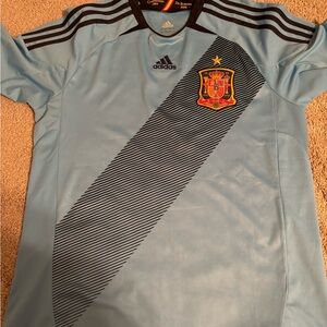 Adidas Spain Euros Soccer Jersey